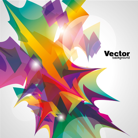 abstract vector colorful backgroundのイラスト素材