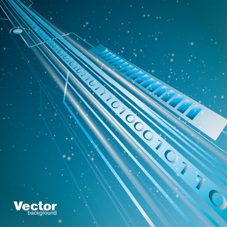 Abstract technology themeのイラスト素材