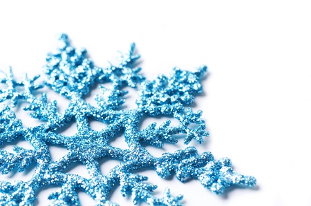 decorative snowflake isolatedの写真素材