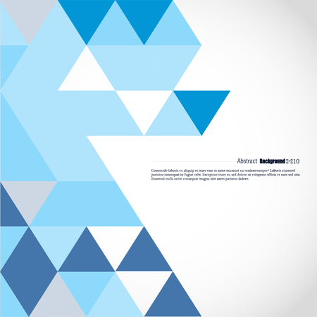 Brand-new triangle template. Shining geometric sample. Repeating theme with triangular shapes. Texture for your design.のイラスト素材