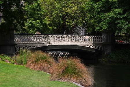 Christchurch is the capital of South island, New Zealandの写真素材