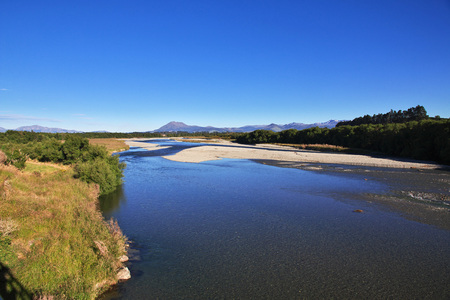 Nature of South island, New Zealandの写真素材