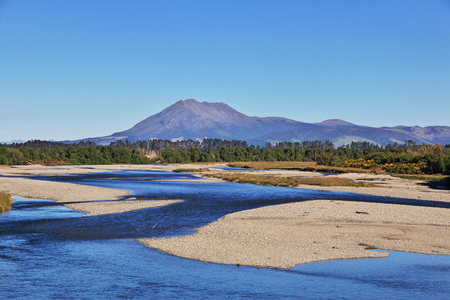 Nature of South island, New Zealandの写真素材