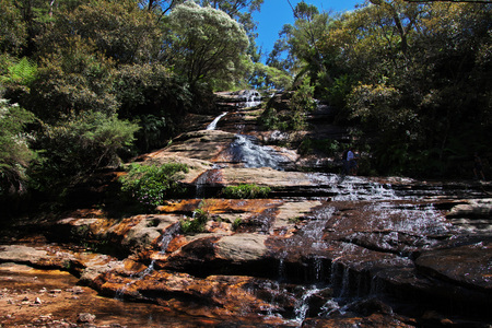 Blue mountains national park, Australiaの写真素材