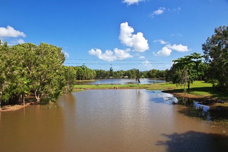 The village of the aborigines of Australia, Cairnsの写真素材
