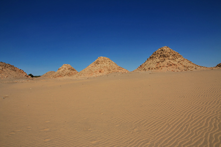 Ancient pyramids of Nuri, Sudanの写真素材