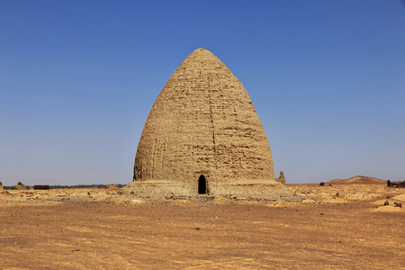 Old Dongola in Sudan, Africaの写真素材