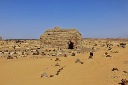 Old Dongola in Sudan, Africaの写真素材