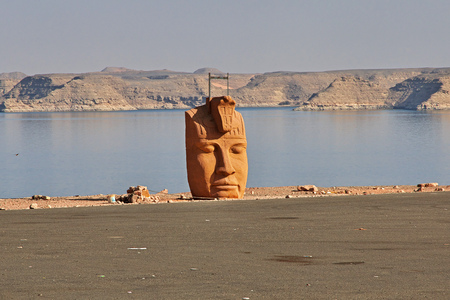 Temple in Abu Simbel, Egypt