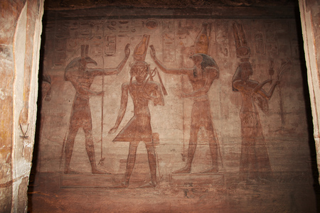 Temple in Abu Simbel, Egypt