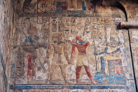 Ancient Luxor temple in Luxor city, Egypt