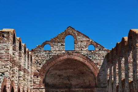 Ancient city of Nessebar, Bulgariaの写真素材