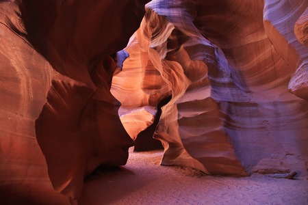 Antelope Canyon in Arizona, USAの写真素材