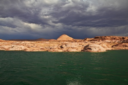 Lake Powell in Arizona, Paige, USAの写真素材