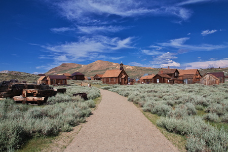 Bodie is abandoned City of Gold diggersの写真素材