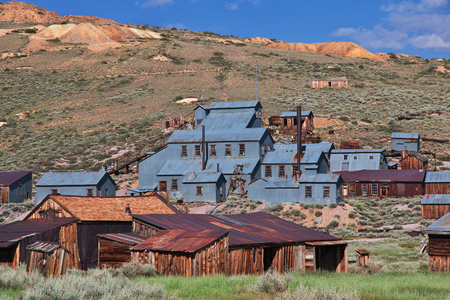 Bodie is abandoned City of Gold diggersの写真素材