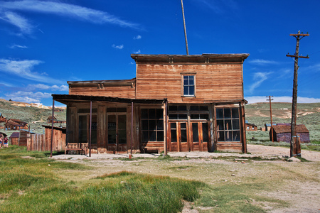 Bodie is abandoned City of Gold diggersの写真素材