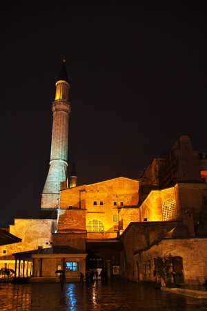 Hagia Sophia in Istanbul, Turkeyの写真素材