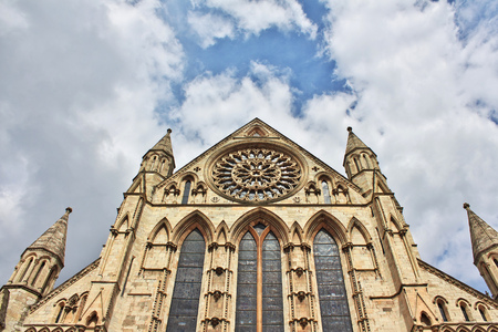 The Church in York of England, UKの写真素材