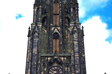 The church in Edinburgh, Scotlandの写真素材