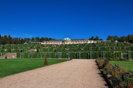 Potsdam palace and park, Germanyの写真素材