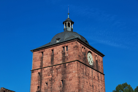 Castle in Heidelberg city in Germany