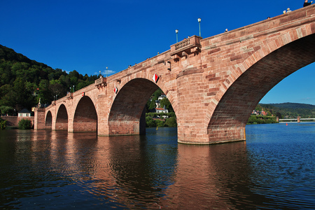 Heidelberg is an ancient city in Germanyの写真素材