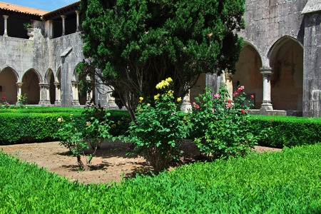 Ancient Dominican monastery in Batalha, Portugalの写真素材