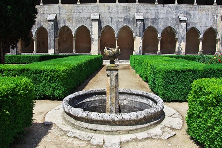 Ancient Dominican monastery in Batalha, Portugalの写真素材