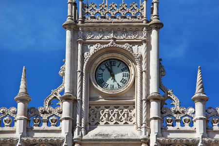 The building in Lisbon city, Portugal