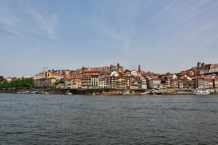The waterfront in Porto city, Portugalの写真素材