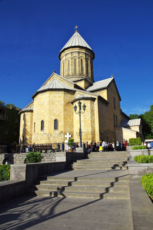 The church in Tbilisi city, Georgia
