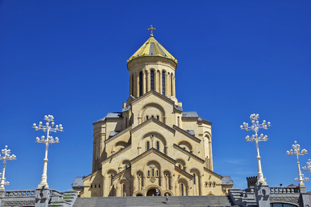The church in Tbilisi city, Georgia