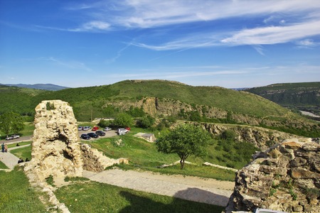 The old church in Jvari, Georgia