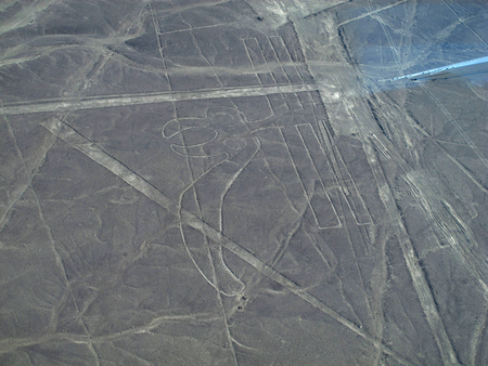 The Nazca lines in Peru, South America