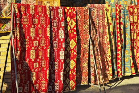 Market in acient city Yazd in Iran