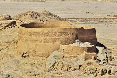 Zoroastrian in Yazd of Iranの写真素材