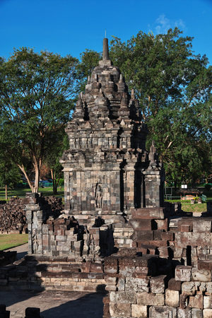 Prambanan is Hindu temple in Yogyakarta, Java, Indonesiaの写真素材