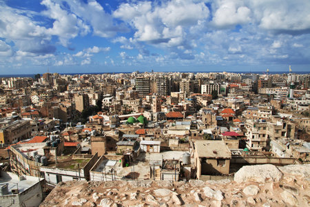 Tripoli, Lebanon - 02 Jan 2018. Tripoli city in Lebanon, Middle Eastのeditorial素材