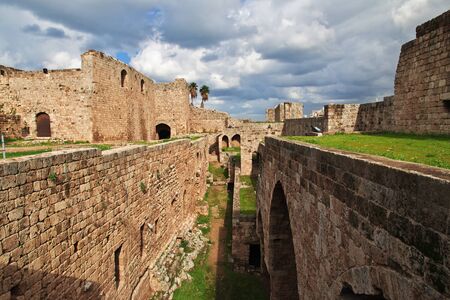 The citadel in center of Tripoli, Lebanon