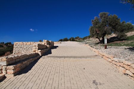 Ancient ruins of Kourion, Cyprusの写真素材
