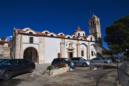 The church in Lefkara village, Cyprus