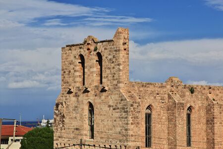 Riuns of church in Famagusta, Northern Cyprus