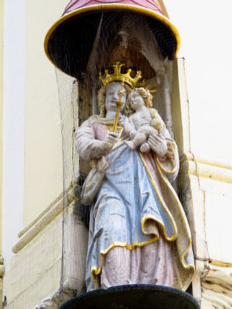 Bratislava / Slovakia - 10 Jun 2011: The monument in Bratislava, Slovakiaのeditorial素材