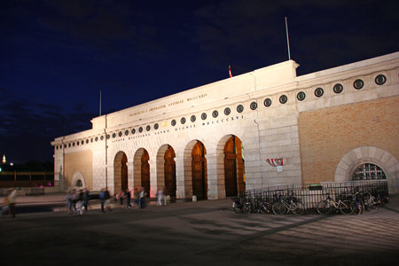 Vienna / Austria - 11 Jun 2011: TThe house in center of Vienna, Austriaのeditorial素材