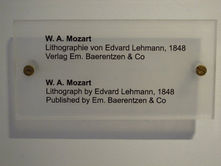 Salzburg / Austria - 09 Jun 2011: The Mozart house museum in Salzburg, Austria