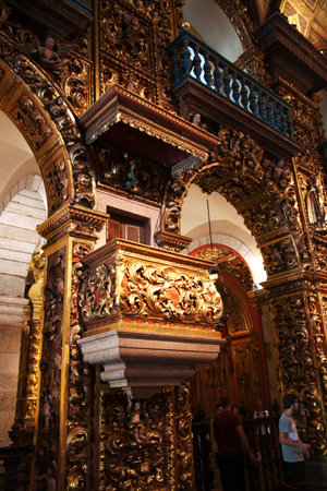 Rio de Janeiro / Brazil - 07 May 2016: The church in Rio de Janeiro, Brazilのeditorial素材