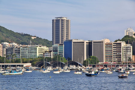 Rio de Janeiro / Brazil - 08 May 2016: The marina in Rio de Janeiro, Brazilのeditorial素材