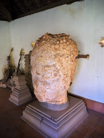 Vientiane / Laos - 26 Feb 2012: Pha That Luang in Vientiane city, Laosのeditorial素材