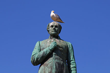 Helsinki / Finland - 22 Jun 2012: The monument in Helsinki, Finlandのeditorial素材